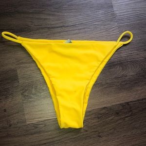 Yellow Bikini Bottoms